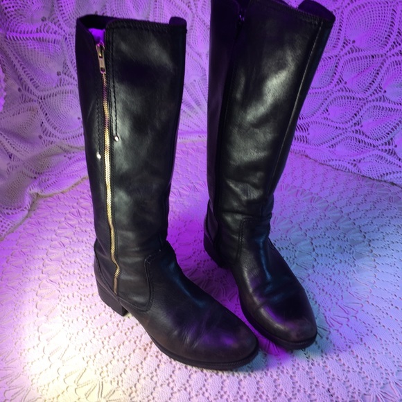 Leather Riding Boots - Picture 2 of 8